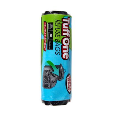 Tuffone Black Refuse Bags - 20 piece